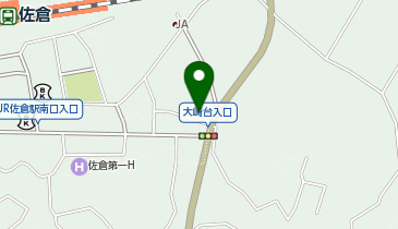 ザ・パーク佐倉駅前第3の地図画像
