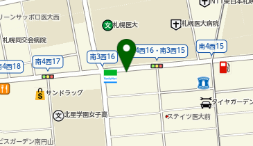 ザ・パーク南4西16第1の地図画像