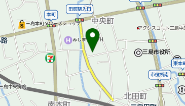 ザ・パーク三島中央町の地図画像