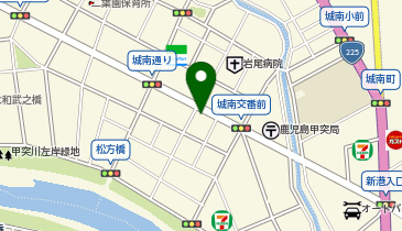 ザ・パーク甲突町第3の地図画像