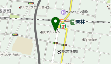 ザ・パーク桜町の地図画像