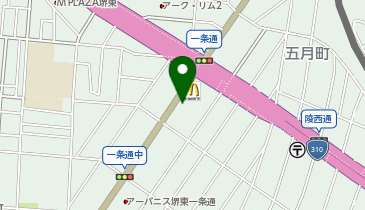 ザ・パーク堺区一条通第2の地図画像