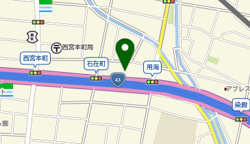 ザ・パーク西宮本町の地図画像