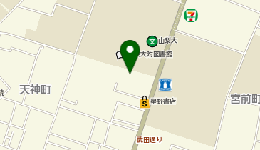 ザ・パーク山梨大学南の地図画像