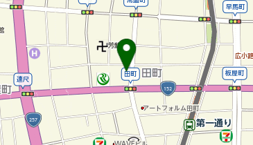 ザ・パーク浜松田町第1の地図画像