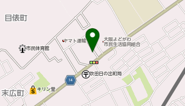 ザ・パーク吹田末広町の地図画像