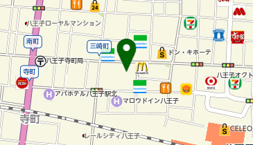 ザ・パーク八王子三崎町第2の地図画像