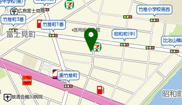 ザ・パーク竹屋町第1の地図画像