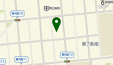 ザ・パーク帯広協会病院第4の地図画像