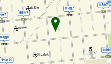 ザ・パーク帯広ナカジマ薬局の地図画像