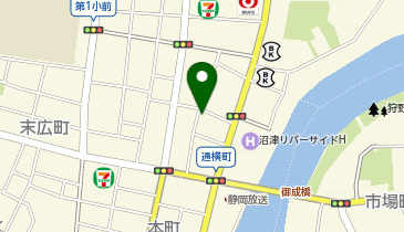 ザ・パーク沼津上土町の地図画像