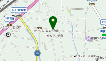 ザ・パーク倉敷川西町第3の地図画像