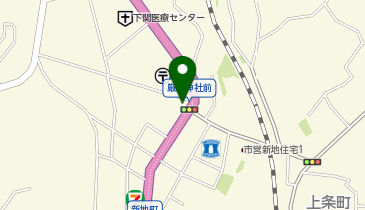 ザ・パーク下関新地西町の地図画像