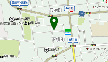 ザ・パーク下横町第2の地図画像