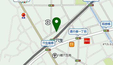 ザ・パーク穴生駅前第1・第2の地図画像