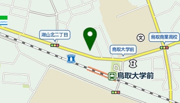 ザ・パーク鳥取大学前の地図画像