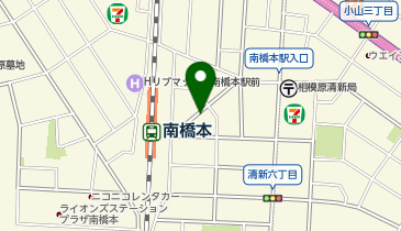 ザ・パーク南橋本駅前第2の地図画像