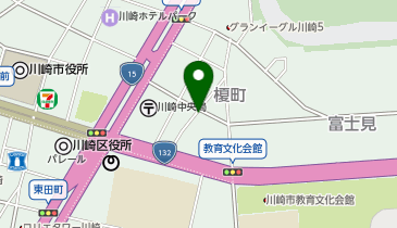 ザ・パーク川崎榎町第2の地図画像