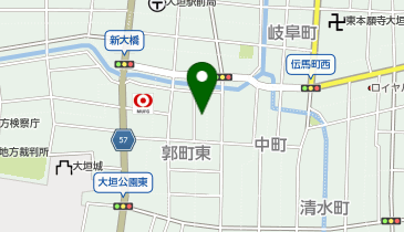 ザ・パーク大垣くるわ町の地図画像