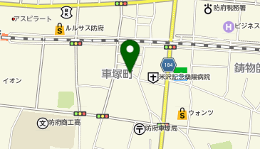 ザ・パーク防府車塚町の地図画像