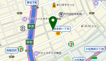 ザ・パーク岩本町2丁目第2の地図画像