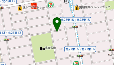 ザ・パーク北22東15の地図画像