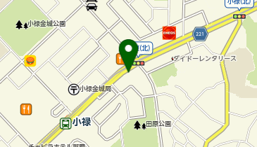 ブレイク&times;ザ・パークwa!ビル第2駐車場の地図画像