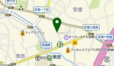 ブレイク&times;ザ・パーク安里の地図画像