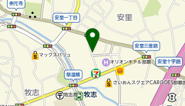 ブレイク&times;ザ・パーク安里第2の地図画像