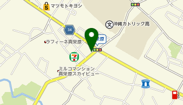 ブレイク&times;ザ・パーク真栄原の地図画像