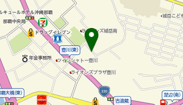 ザ・パーク楚辺第4の地図画像