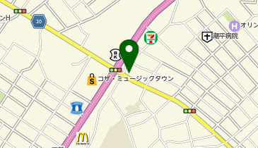 ザ・パーク胡屋十字路の地図画像