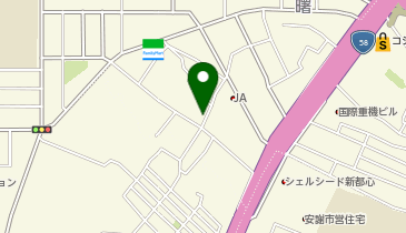 ザ・パーク安謝の地図画像