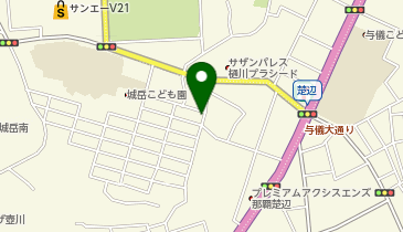 ザ・パーク楚辺第2の地図画像