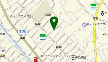 ザ・パーク泊の地図画像