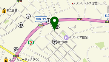 ザ・パーク胡屋の地図画像