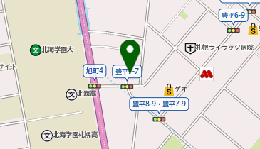 学園前2 カエルパーキングの地図画像