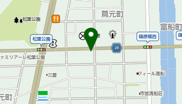 MAYパーク篠原の地図画像