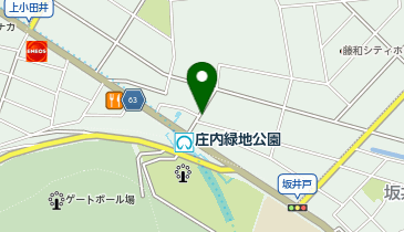 MAYパーク庄内緑地公園の地図画像