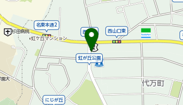 MAYパーク西山の地図画像