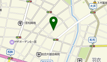 MAYパーク大雄会第5東の地図画像