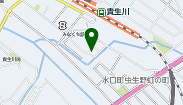 貴生川駅南駐車場の地図画像
