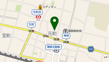 MAYパーク蒲郡駐車場の地図画像