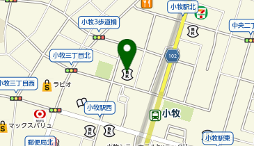 MAYパーク小牧第二駐車場の地図画像