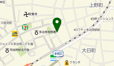 MAYパーク多治見駐車場の地図画像