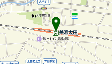 MAYパーク美濃太田駐車場の地図画像