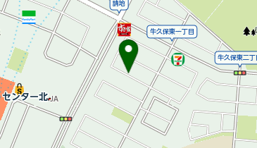 リビングパーク牛久保東第1の地図画像
