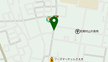 リビングパーク大南第1の地図画像