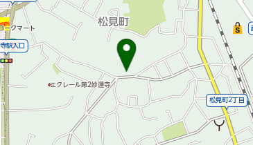 リビングパーク松見町第7の地図画像