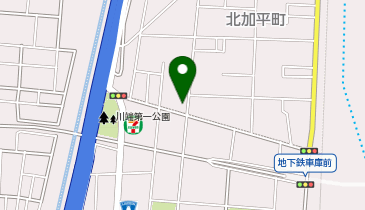 リビングパーク足立北加平第1の地図画像